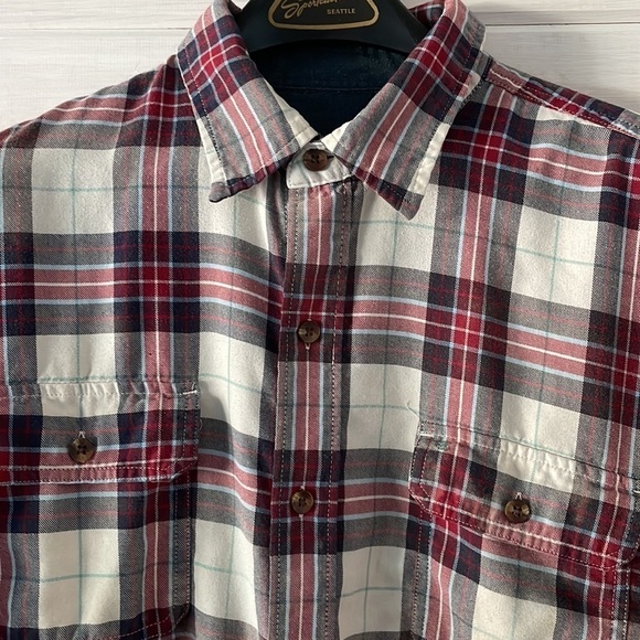 Bleached Ombré Flannel Shirt - Picture 2 of 7